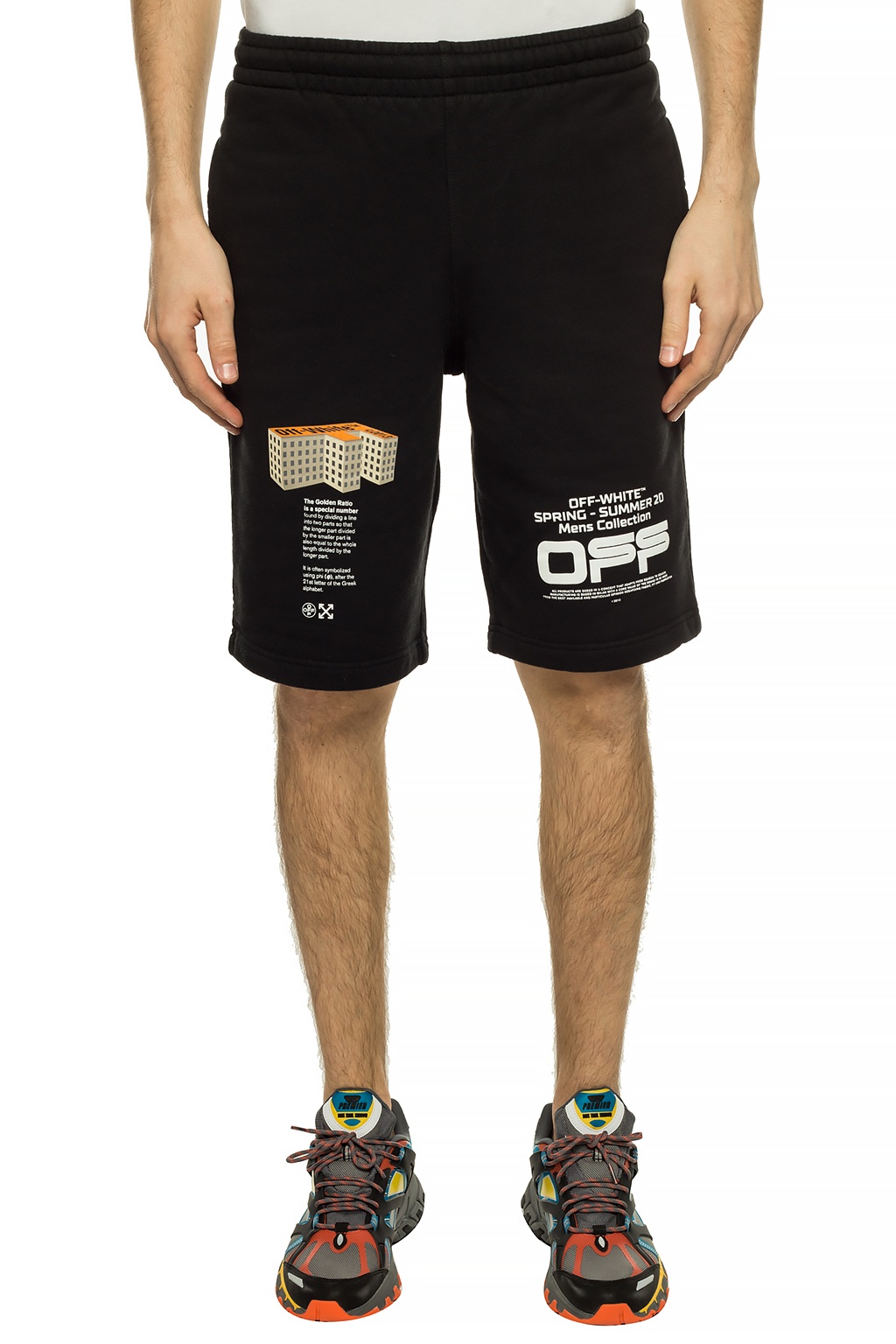 Divided sweat cheap shorts